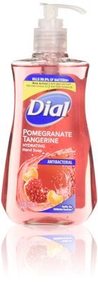 Dial Pomegranate &amp; Tangerine Antibacterial Hand Soap with Moisturizer 7.5 Oz. (Pack of 4)