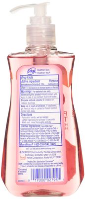 Dial Pomegranate &amp; Tangerine Antibacterial Hand Soap with Moisturizer 7.5 Oz. (Pack of 4)