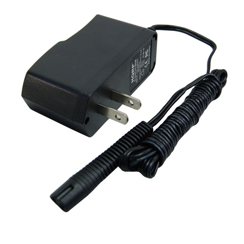HQRP 12V AC Adapter Power Cord Charger for Braun Series 3 Model 340s-4 Type 5414, CruZer2 CruZer3 Model Z30 Z50 2775 2776 2864 2865 2866 2874 2876 Type 5733 Shaver Plus Cleaning Brush