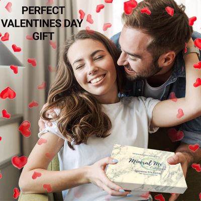 Organic Shower Steamers Aromatherpy - Natural Shower Bombs Vapor Tablets for Aromatherapy, Shower Tablets for Home Spa, Shower Melts, Relaxing Self Care Valentines Day Gifts for Men, Women, Him or Her