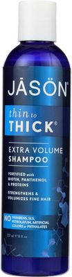 Thin to Thick Extra Volume Shampoo Jason Natural Cosmetics 8 oz Liquid