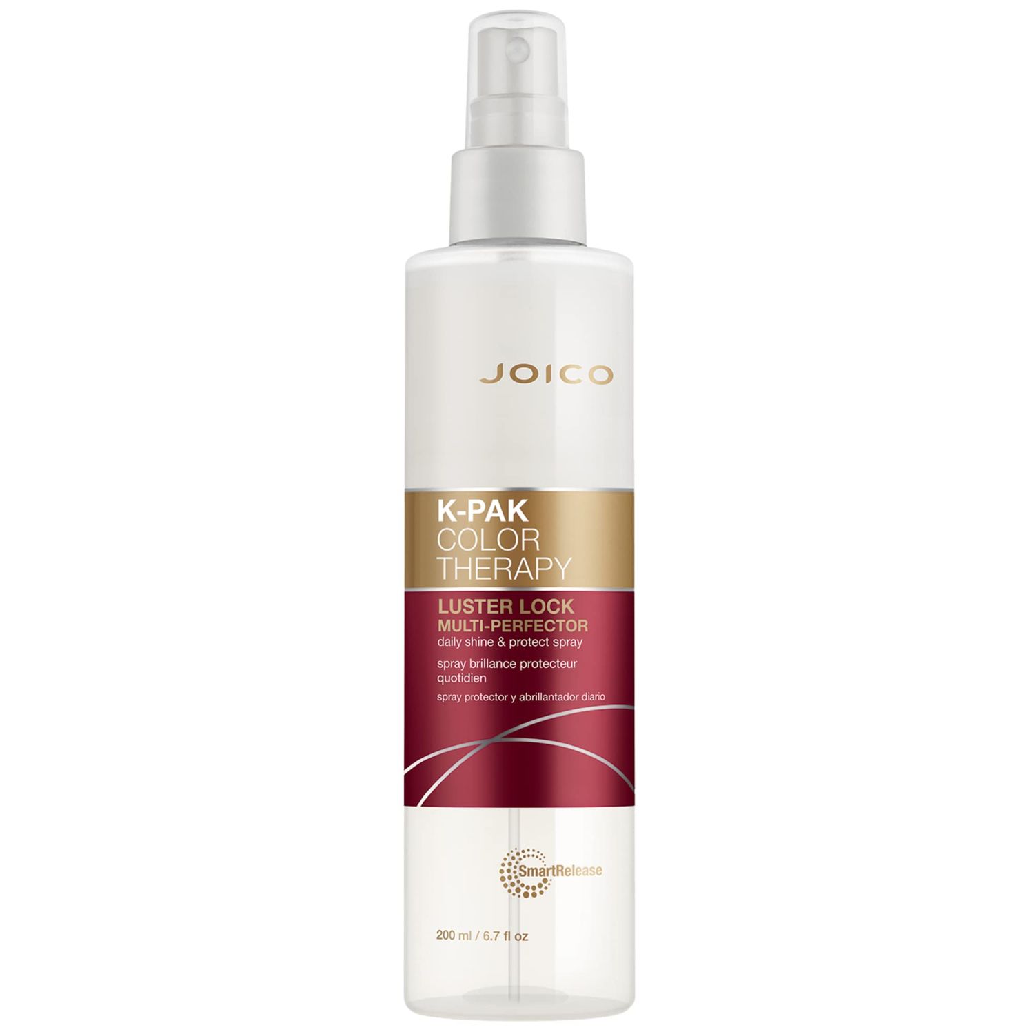 Joico K-PAK Color Therapy Luster Lock Multi-Perfector Daily Shine &amp; Protect Spray|For Color-Treated Hair|Instantly Detangle|Control Frizz|Boost Shine|With African Maketti &amp; Argan Oil|6.7 Fl Oz