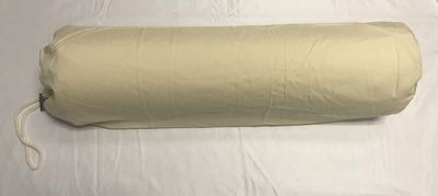 Therapist&#39;s Choice Microfiber Bolster Cover with Drawstring Closure, Soft &amp; Durable, Size: 6&quot; x 27&quot; (Cover Only, Bolster Not Included) (Natural (Light Brown))