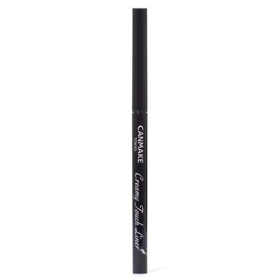 CANMAKE Creamy Touch Liner 1.5mm Slim Eyeliner (0.09 g) (01 Deep Black)