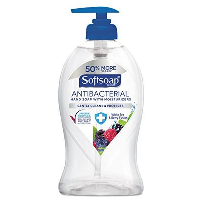 Softsoap Liquid Hand Soap White Tea and Fusion, Berry, 11.25 Fl Oz