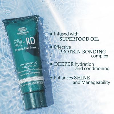SH-RD Hair Mask with Argan Oil for Dry Damaged, Color Treated &amp; Curly Hair - Deep Conditioning Moisturizer - 2.37oz/70ml