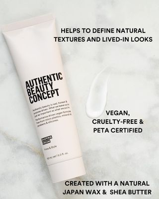 Authentic Beauty Concept Shaping Cream | Medium Hold Styling Cream | Defines Natural Textures | All Hair Types | Silicone-free &amp; Cruelty-free | 5 fl. oz.