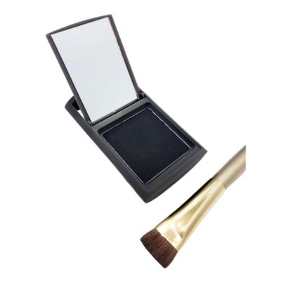 Joan Rivers Great Hair Day Root Touch Up Powder for Thinning Hair - Root Cover Up Hair Powder for Thicker, Fuller Looking Hair - Fill-In Powder and Gray Hair Coverage (Dark Brunette)