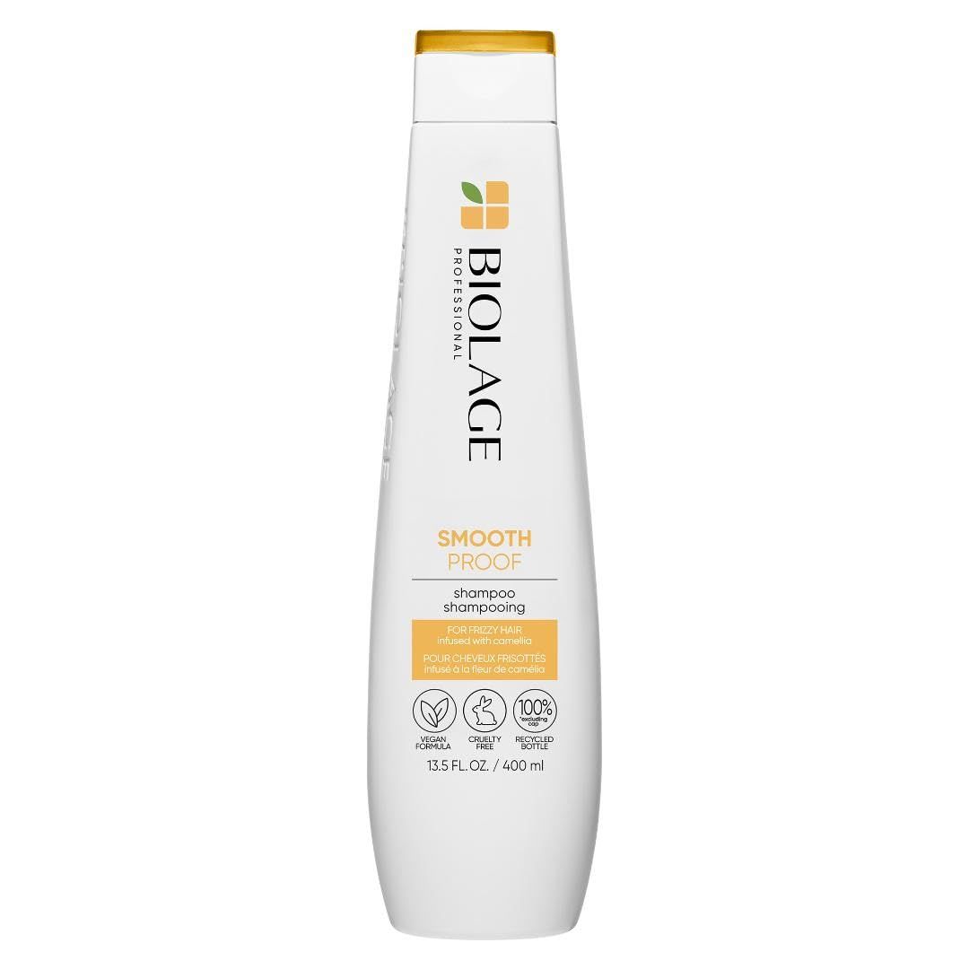 BIOLAGE Smooth Proof Shampoo | Cleanses, Smooths &amp; Controls Frizz | For Frizzy Hair | Paraben &amp; Silicone-Free | Vegan