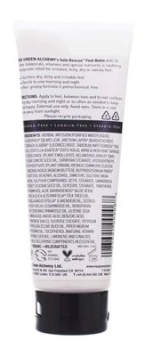MGA Vegan Foot Balm - Sole Rescue Organic Formula Soothes & Moisturizes Dry, Itchy & Sore Feet | Foot Cream with Essential Oils for Dry & Cracked Feet | Non Greasy | 2 Oz