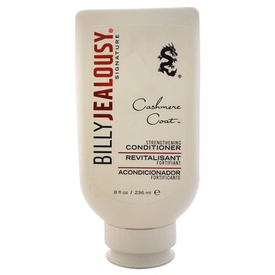 Billy Jealousy Cashmere Coat Hair Conditioner for Men, Strengthening &amp; Hydrating Conditioner Infused with Peppermint, Lemon Fruit &amp; Swertia Extract Ideal for Fine, Thinning Hair, 8 Fl Oz