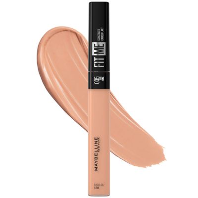 Maybelline New York Fit Me Liquid Concealer Makeup, Natural Coverage, Lightweight, Conceals, Covers Oil-Free, Deep, 1 Count (Packaging May Vary)