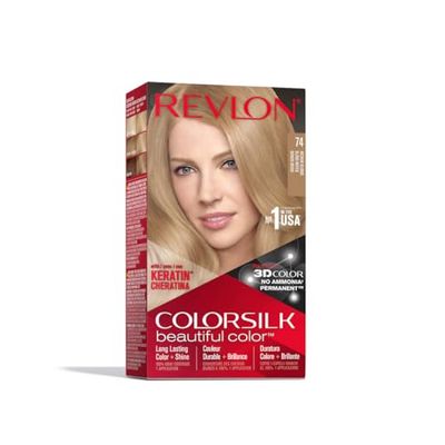 REVLON ColorSilk Haircolor, Medium Blonde