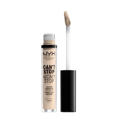 NYX PROFESSIONAL MAKEUP Can&#39;t Stop Won&#39;t Stop Contour Concealer, 24h Full Coverage Matte Finish - Fair