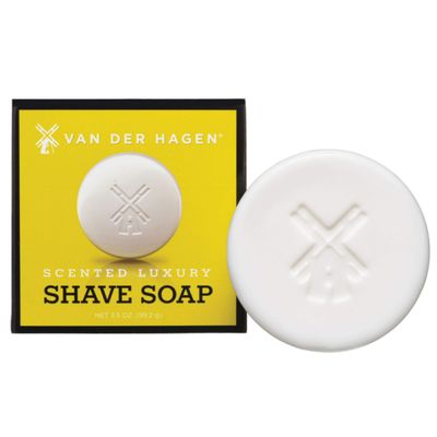Van Der Hagen Men&#39;s Luxury Scented Shave Soap (Pack of 1)