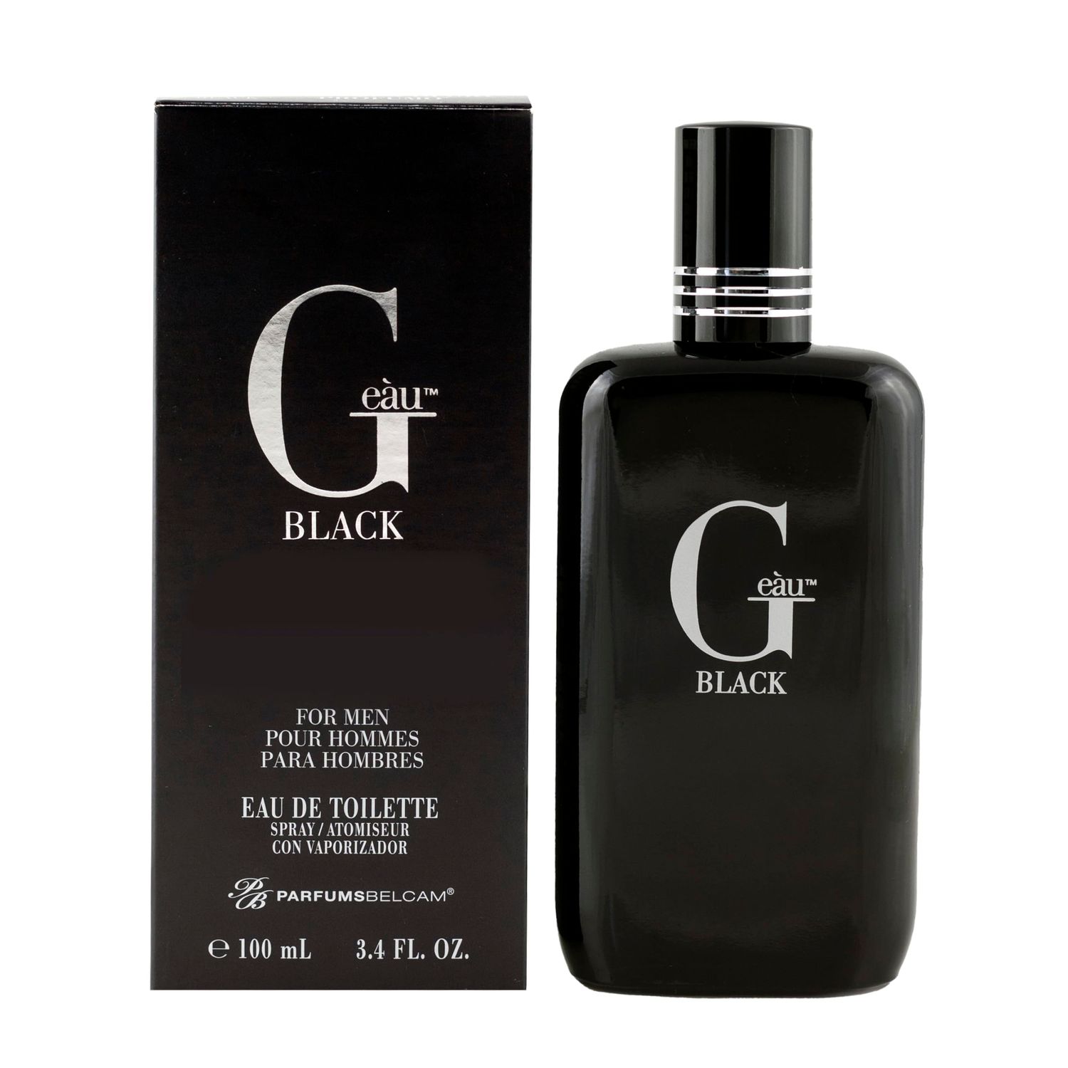 PB ParfumsBelcam G eu Black Eau De Toilette , Our Version of a Designer EDT, 100ml