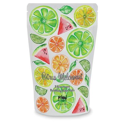Primal Elements Bubbling Bath Salts, Cirtus Melonmint, 12 Ounce
