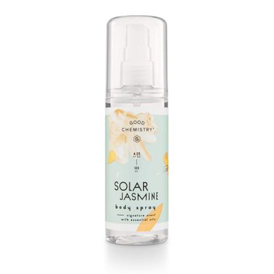 Good Chemistry Solar Jasmine Body Mist Spray, 2 Fl Oz