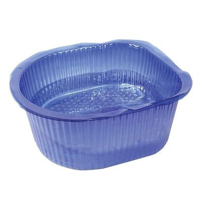 ForPro Professional Collection Universal Pedi Bath Liners - 50% THICKER - Fit Footsie Bath, Disposable Pedicure Foot Tub Liners for Foot Spa Basins &amp; Foot Bath Soaks, Blue, 100-Count