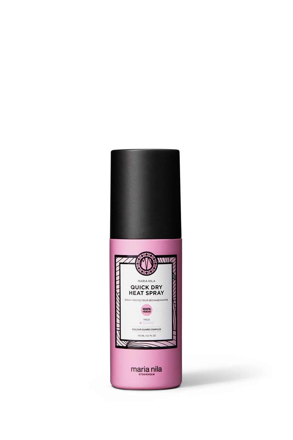 Maria Nila Quick Dry Heat Spray, 11.7 Fl Oz, Protects Hair from Heat &amp; Minimizes Drying Time, 100% Vegan &amp; Sulfate/Paraben free