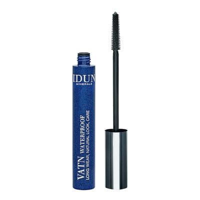 Idun Minerals Vatn Waterproof Mascara - Volumizing, Waterproof Mascara Designed To Resist High Liquid Temperatures - Lash-Hydrating Mineral Formula - Vegan And Cruelty Free - 003 Black - 0.34 oz