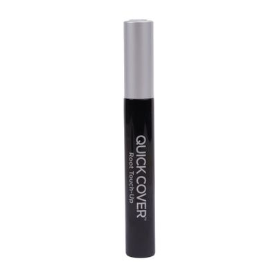 RED by Kiss Quick Cover Root Touch Up Rescue, Mascara Natural Water-Resistant Temporary Gray Concealer Cover Up Brush for Hair Mustache &amp; Beard (Jet Black) (2Pcs)