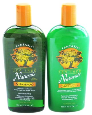 Fantasia IC Tea Tree Naturals Shampoo and Conditioner 12 Ounces Each