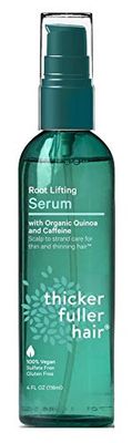 Thicker Fuller Hair Serum Root Lifting Sulfate Free 4 Ounce (Pack of 2)