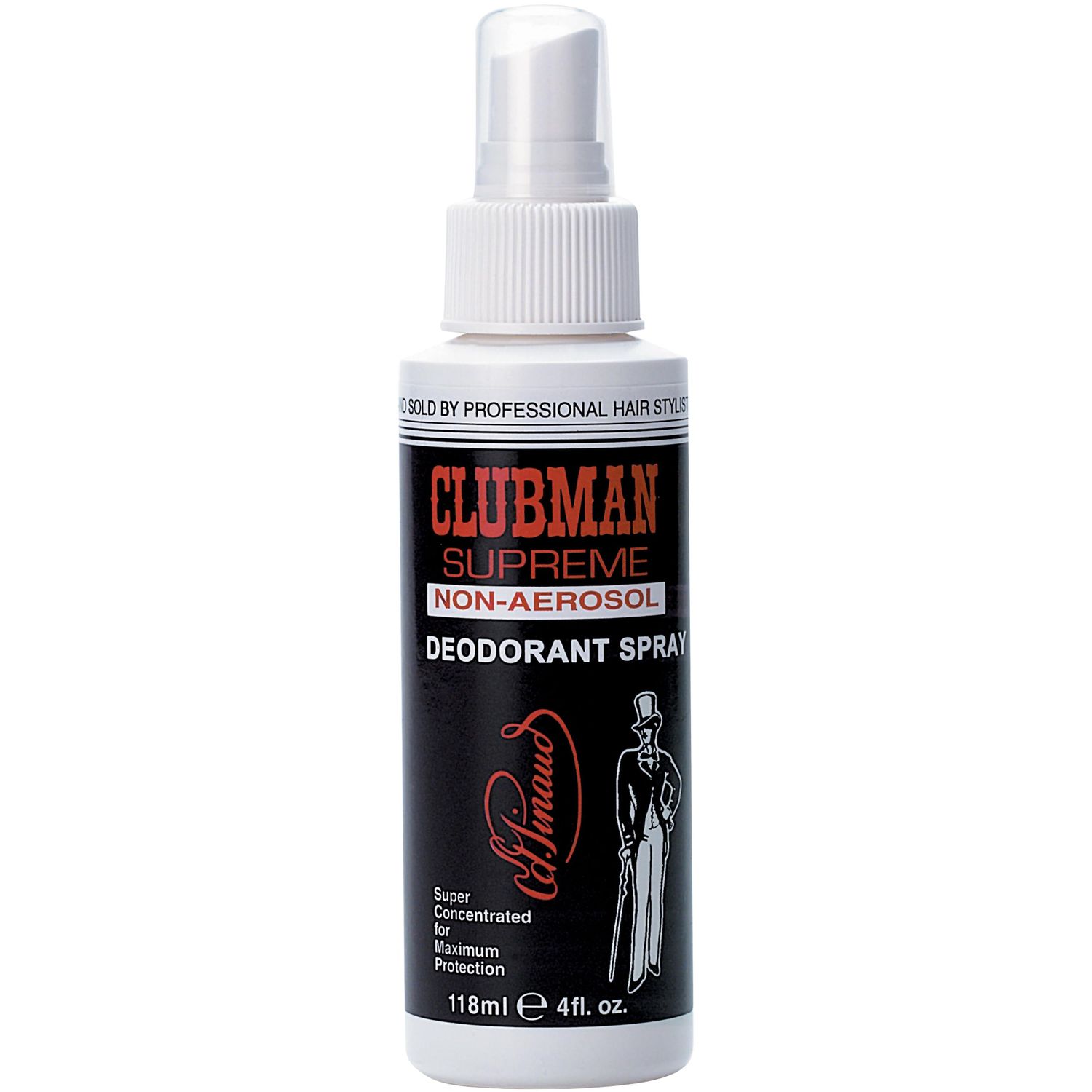 Clubman Supreme Non-Aerosol Deodorant, 4 fl oz
