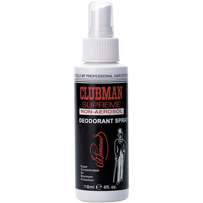 Clubman Supreme Non-Aerosol Deodorant, 4 fl oz