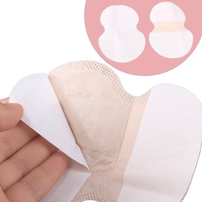 Underarm Sweat Pads,50 Pair Disposable Armpit Absorbent Patches for Hyperhidrosis and Excessive Sweating, Underarm Sweat Pads Non Visible Dress Guards/s Provides Armpit