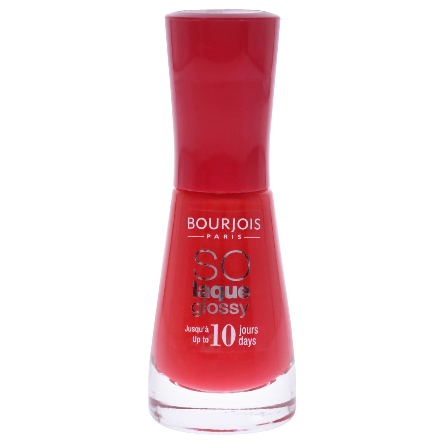 Bourjois So Laque Glossy Nail Polish for Women, # 02 Prepp Hibiscus, 0.3 Ounce