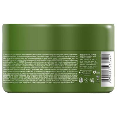 Inoar Argan Oil Hair Mask - Deep Conditioning, Moisturizing, Frizz Control for Curly Hair, Vegan, 8.05 Ounces/240 Milliliters