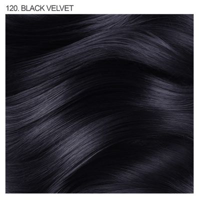 Adore Semi Permanent Hair Color - Vegan and Cruelty-Free Black Hair Dye - 4 Fl Oz - 120 Black Velvet (Pack of 1)