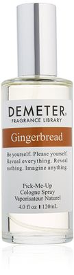 Demeter Gingerbread Eau de Cologne Spray for Women, 4 Ounce