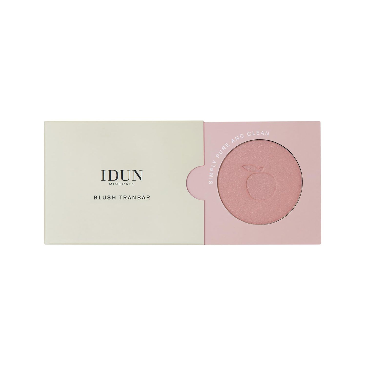 IDUN Minerals Mineral Blush - Pressed Powder - Glides On Smoothly - Offering Intense Color Payoff And Naturally Healthy Skin - Tranbar - 0.18 Oz, Light Pink, (I0100277)