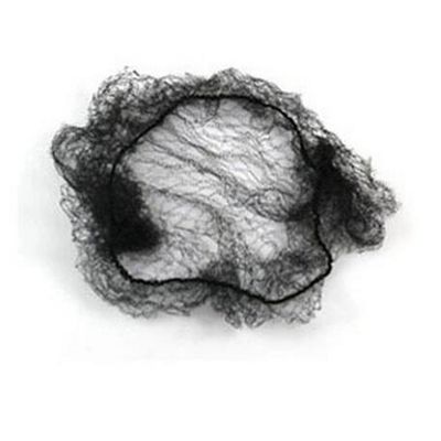 WeKen Pack of 20pcs Hair Nets Invisible Elastic Edge Mesh 50cm 20&quot; Black