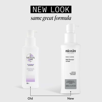 Nioxin Hair Booster Serum | Advanced Leave-In Hair Treatment| Strengthens and Conditions| 3.4 Fl Oz