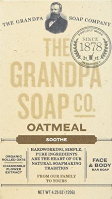 Grandpas Soap Bar Oatmeal, 1 Count