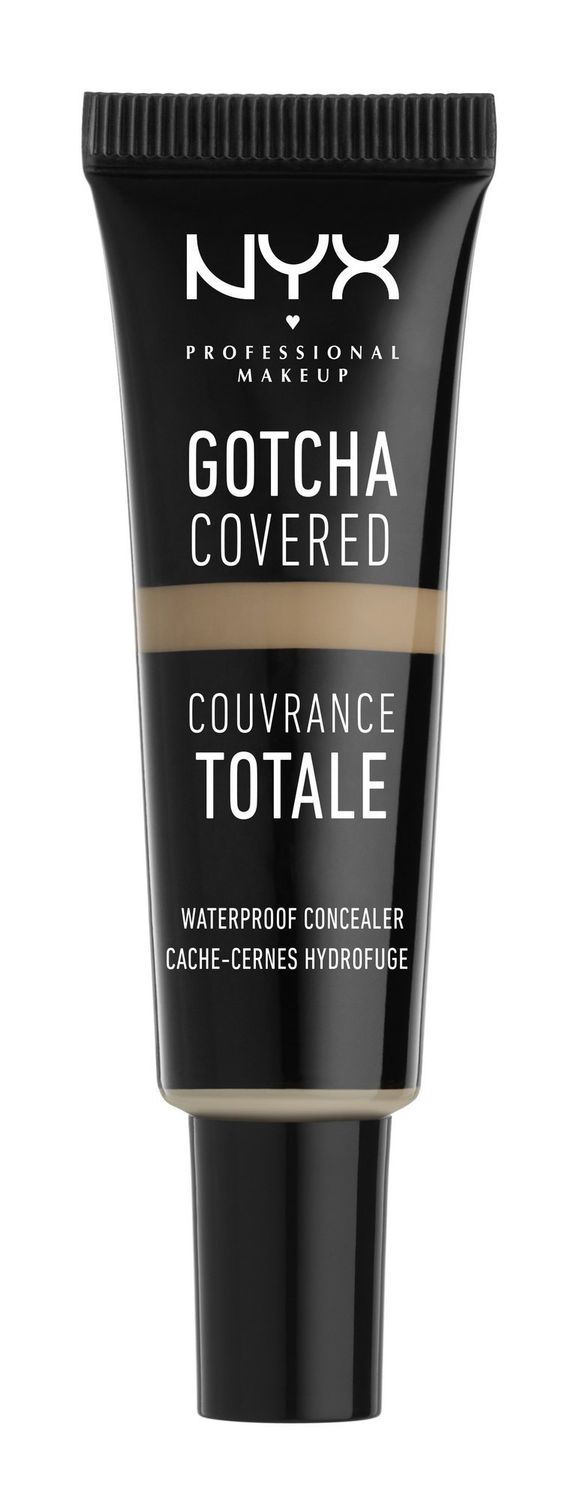 NYX Professional Makeup Gotcha Covered Concealer, No.07 Tan, 0.27 Fluid Ounce