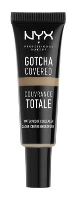 NYX Professional Makeup Gotcha Covered Concealer, No.07 Tan, 0.27 Fluid Ounce