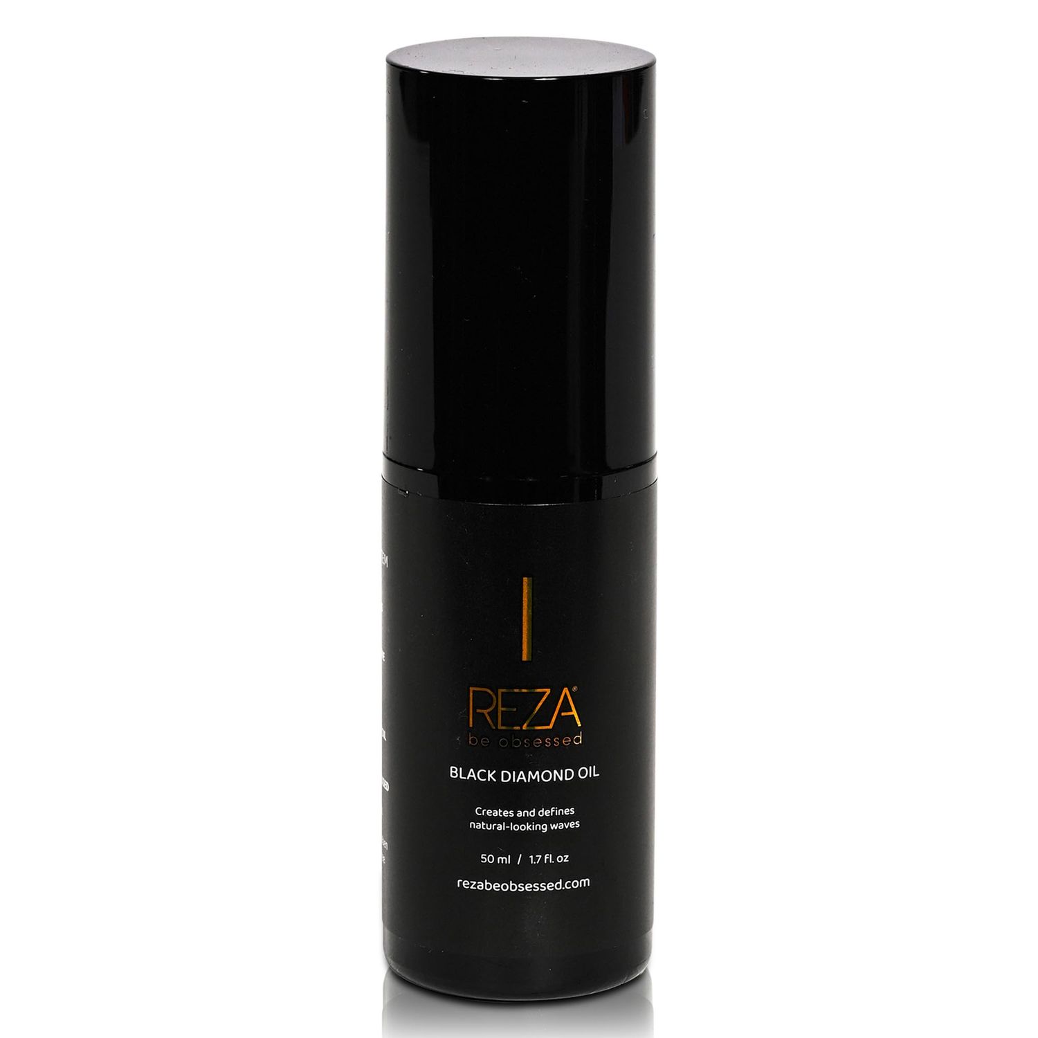 Reza Black Diamond Oil: Luxury Hair Oil, Protects &amp; Nourishes, Adds Shine, Sulfate Free, Paraben Free, Safe, Tames Frizz, Repairs Damage, for Women &amp; Men &amp; All Hair Types, 1.7 Fl. Oz.