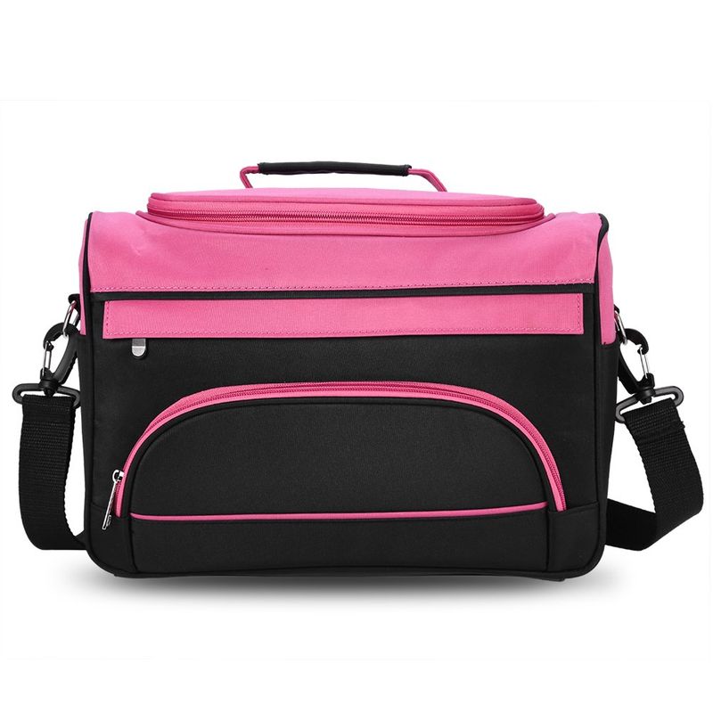 Hairdressing Bag, Barber Tool Case Hair Tool Organizer Cosmetology Supplies Barber Bag Cosmetology Bag Hair Stylist Bag Salon Barber Tool Bag Portable Scissors Comb Holder Bag