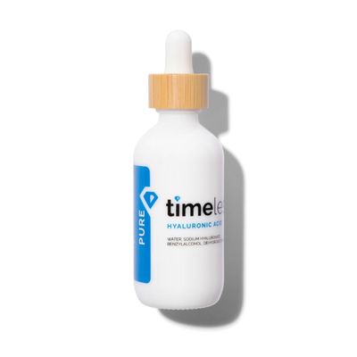 Timeless Skin Care Hyaluronic Acid 100% Pure Serum - Hydrating Face Serum for Personal Care - Fragrance-Free Hyaluronic Acid Serum for Skin Care - 2 oz