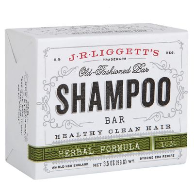 JRLIGGETT&#39;S All-Natural Herbal Shampoo Bar | Solid Dry Bar With Organic Formula For Damaged And Greasy Hair | Sulfate-Free With Antioxidants and Vitamins | 1 pack | Herbal Scent | 3.5 Ounces