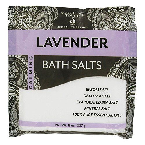 Soothing Touch Bath Salts Pouch, Lavender, 8 Ounce