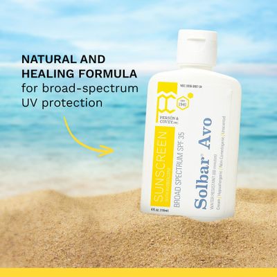 Solbar AVO SPF 35 Suncreen, 4 Oz