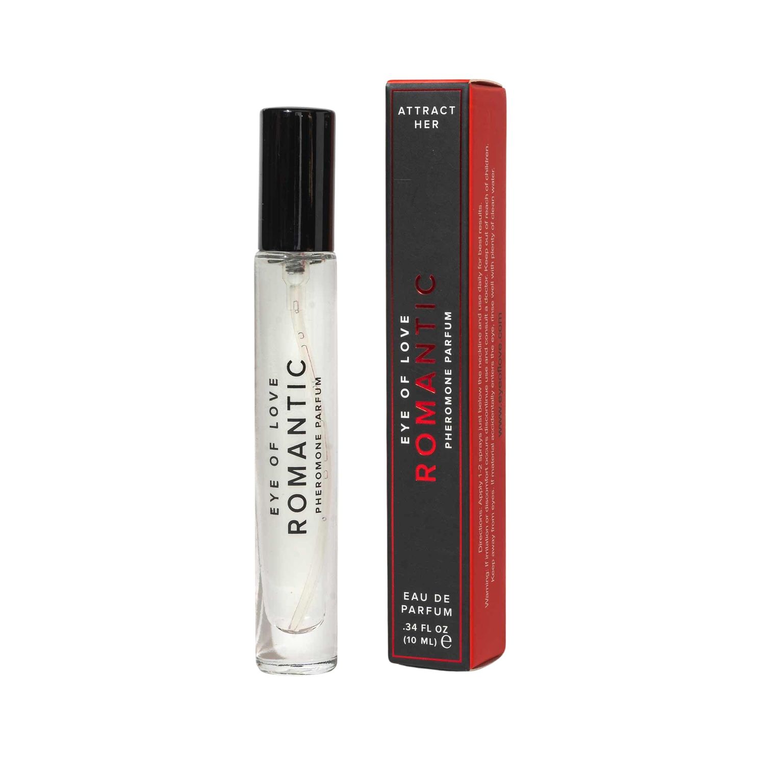 Eye Of Love Romantic Pheromone Cologne for Men - Exudes Confidence &amp; Charm - 10ml Deluxe Parfum - Amplify Your Natural Allure with Long-Lasting Fresh Scent