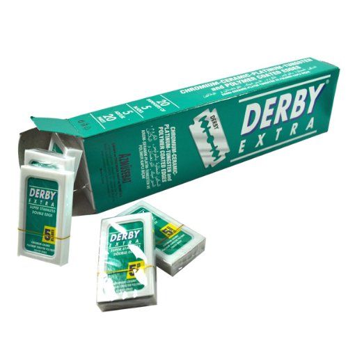 Derby Extra Double Edge Razor Blades - 25 Ct