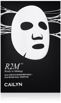 CAILYN R2M Silk Stretch Microfiber Mask Plus Silk Refine Dual Toner Pad